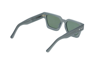 JASMINE - Laguna Eyewear (SMOKE CRYSTAL FRAMES WITH GREEN LENSES) side