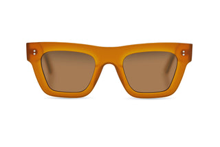 MIRADA - Laguna Eyewear (AMBER FRAMES WITH BROWN LENSES) front