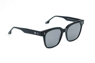FAYETTE - Laguna Eyewear (BLACK FRAMES WITH GRAY LENSES) side