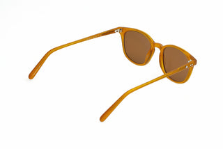 SAN REMO - Laguna Eyewear (AMBER FRAMES WITH BROWN LENSES) side