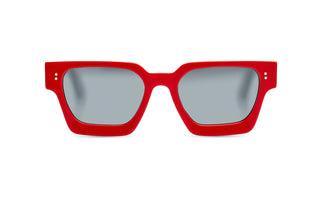 JASMINE - Laguna Eyewear (RED FRAMES WITH GRAY LENSES) front