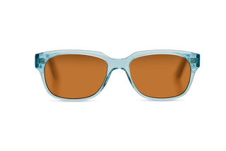 MONTEREY - Laguna Eyewear (BLUE CRYSTAL FRAMES WITH BROWN LENSES) front