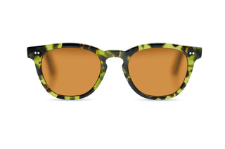 GRACELAND - Laguna Eyewear (YELLOW CRYSTAL FRAMES WITH BROWN LENSES) front