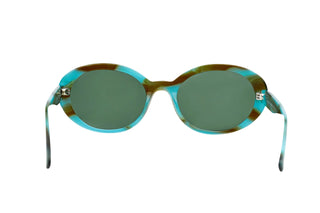 FLORA - Laguna Eyewear (GREEN STRATA FRAMES WITH GREEN LENSES) back