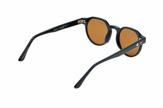 WESLEY - Laguna Eyewear (BLACK FRAMES WITH BROWN LENSES) side