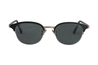 VISTA HALF FRAME - Laguna Eyewear (BLACK WITH GREY LENSES) front