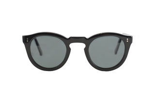 BROOKS - Laguna Eyewear (BLACK ROUNDED WITH GREY LENSES) front