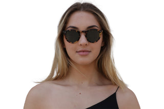 BROOKS - Laguna Eyewear (TORTOISE WITH GREEN LENSES) model