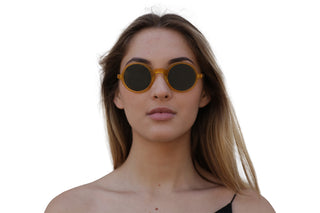 SUNSET - Laguna Eyewear (AMBER CRYSTAL WITH GREEN LENSES) model
