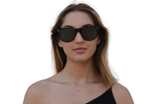 MONACO - Laguna Eyewear (BLACK OVERSIZED WITH GREY LENSES) model